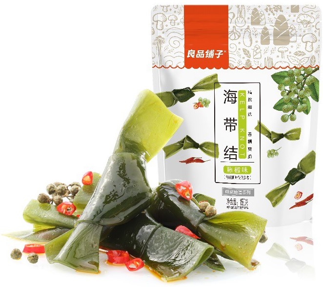 良品铺子 海带结【香辣味】独立小包装 休息小零食 150g